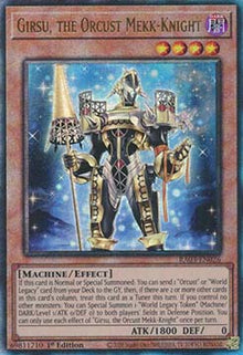 Girsu, the Orcust Mekk-Knight (V.7 - Ultimate Rare) - Quarter Century Bonanza (Ultimate Rare) [RA03-026]