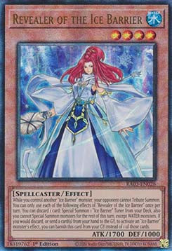 Revealer of the Ice Barrier (V.7 - Ultimate Rare) - Quarter Century Bonanza (Ultimate Rare) [RA03-028]