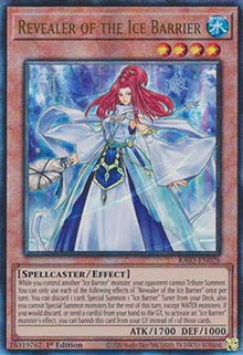 Revealer of the Ice Barrier (V.7 - Ultimate Rare) - Quarter Century Bonanza (Ultimate Rare) [RA03-028]