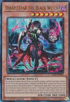Diabellstar the Black Witch (V.6 - Ultimate Rare) - Quarter Century Bonanza (Ultimate Rare) [RA03-032]