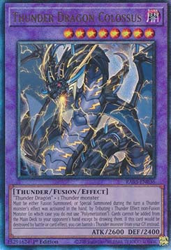 Thunder Dragon Colossus (V.7 - Ultimate Rare) - Quarter Century Bonanza (Ultimate Rare) [RA03-036]
