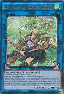 Wynn the Wind Charmer, Verdant (V.7 - Ultimate Rare) - Quarter Century Bonanza (Ultimate Rare) [RA03-045]