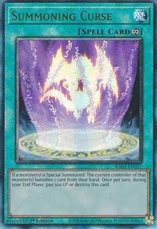 Summoning Curse (V.7 - Ultimate Rare) - Quarter Century Bonanza (Ultimate Rare) [RA03-057]