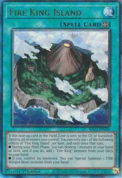 Fire King Island (V.7 - Ultimate Rare) - Quarter Century Bonanza (Ultimate Rare) [RA03-059]