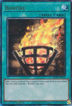Bonfire (V.7 - Ultimate Rare) - Quarter Century Bonanza (Ultimate Rare) [RA03-073]