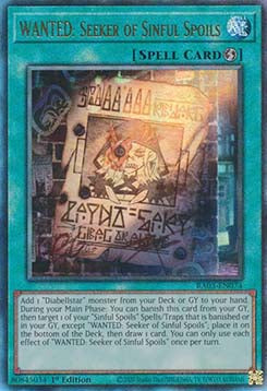 WANTED: Seeker of Sinful Spoils (V.6 - Ultimate Rare) - Quarter Century Bonanza (Ultimate Rare) [RA03-074]