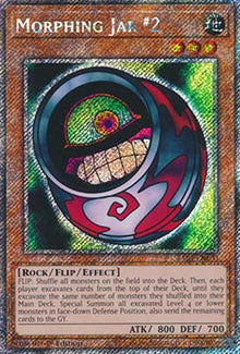 Morphing Jar #2 (V.1 - Platinum Secret Rare) - Quarter Century Bonanza (Platinum Secret Rare) [RA03-100]