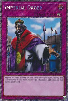 Imperial Order (V.1 - Platinum Secret Rare) - Quarter Century Bonanza (Platinum Secret Rare) [RA03-106]