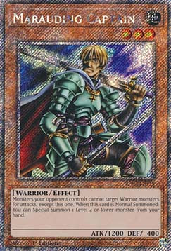 Marauding Captain (V.1 - Platinum Secret Rare) - Quarter Century Bonanza (Platinum Secret Rare) [RA03-118]