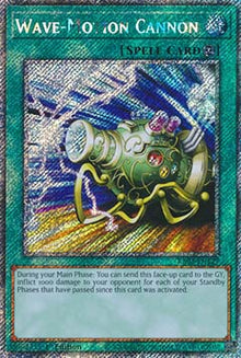 Wave-Motion Cannon (V.1 - Platinum Secret Rare) - Quarter Century Bonanza (Platinum Secret Rare) [RA03-127]