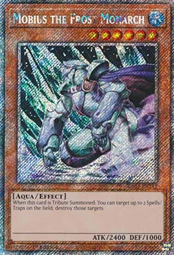 Mobius the Frost Monarch (V.1 - Platinum Secret Rare) - Quarter Century Bonanza (Platinum Secret Rare) [RA03-142]