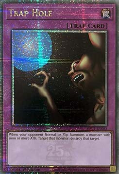 Trap Hole (V.2 - Quarter Century Secret Rare) - Quarter Century Bonanza (Quarter Century Secret Rare) [RA03-085]
