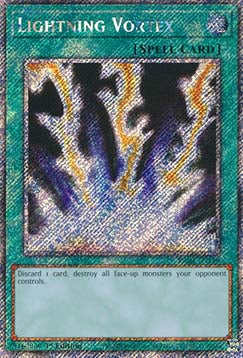 Lightning Vortex (V.1 - Platinum Secret Rare) - Quarter Century Bonanza (Platinum Secret Rare) [RA03-148]