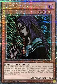 Witch of the Black Forest (V.2 - Quarter Century Secret Rare) - Quarter Century Bonanza (Quarter Century Secret Rare) [RA03-091]