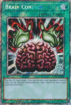 Brain Control (V.1 - Platinum Secret Rare) - Quarter Century Bonanza (Platinum Secret Rare) [RA03-154]