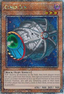 Cyber Jar (V.2 - Quarter Century Secret Rare) - Quarter Century Bonanza (Quarter Century Secret Rare) [RA03-095]