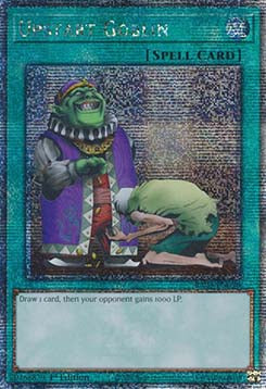 Upstart Goblin (V.2 - Quarter Century Secret Rare) - Quarter Century Bonanza (Quarter Century Secret Rare) [RA03-096]