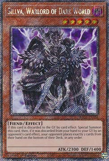 Sillva, Warlord of Dark World (V.1 - Platinum Secret Rare) - Quarter Century Bonanza (Platinum Secret Rare) [RA03-158]