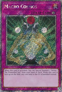 Macro Cosmos (V.1 - Platinum Secret Rare) - Quarter Century Bonanza (Platinum Secret Rare) [RA03-164]