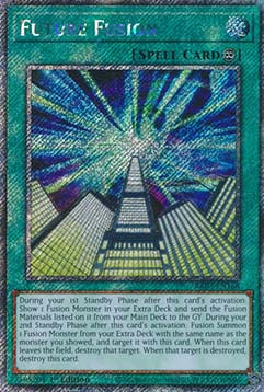 Future Fusion (V.1 - Platinum Secret Rare) - Quarter Century Bonanza (Platinum Secret Rare) [RA03-168]