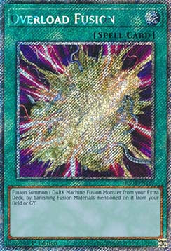 Overload Fusion (V.1 - Platinum Secret Rare) - Quarter Century Bonanza (Platinum Secret Rare) [RA03-169]