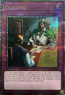 Ceasefire (V.2 - Quarter Century Secret Rare) - Quarter Century Bonanza (Quarter Century Secret Rare) [RA03-105]