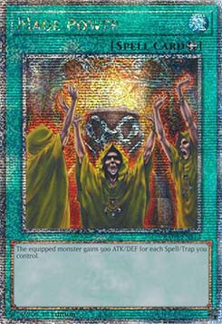 Mage Power (V.2 - Quarter Century Secret Rare) - Quarter Century Bonanza (Quarter Century Secret Rare) [RA03-113]