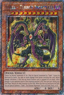 Yubel - Terror Incarnate (V.1 - Platinum Secret Rare) - Quarter Century Bonanza (Platinum Secret Rare) [RA03-190]