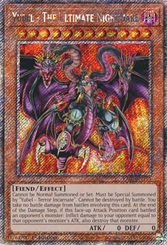 Yubel - The Ultimate Nightmare (V.1 - Platinum Secret Rare) - Quarter Century Bonanza (Platinum Secret Rare) [RA03-191]