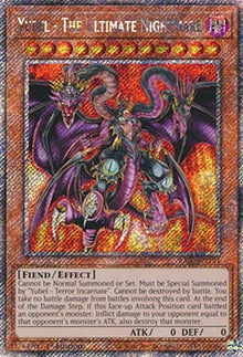 Yubel - The Ultimate Nightmare (V.1 - Platinum Secret Rare) - Quarter Century Bonanza (Platinum Secret Rare) [RA03-191]