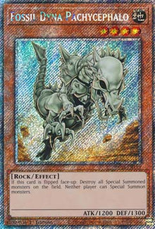 Fossil Dyna Pachycephalo (V.1 - Platinum Secret Rare) - Quarter Century Bonanza (Platinum Secret Rare) [RA03-195]