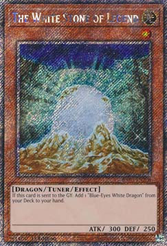 The White Stone of Legend (V.1 - Platinum Secret Rare) - Quarter Century Bonanza (Platinum Secret Rare) [RA03-208]