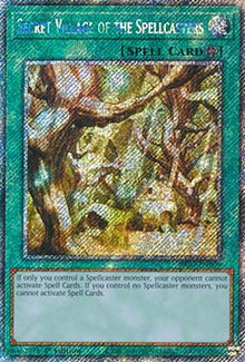 Secret Village of the Spellcasters (V.1 - Platinum Secret Rare) - Quarter Century Bonanza (Platinum Secret Rare) [RA03-209]