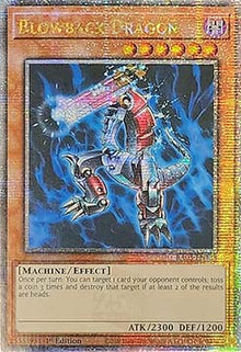 Blowback Dragon (V.2 - Quarter Century Secret Rare) - Quarter Century Bonanza (Quarter Century Secret Rare) [RA03-138]