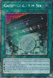 Gateway of the Six (V.1 - Platinum Secret Rare) - Quarter Century Bonanza (Platinum Secret Rare) [RA03-229]