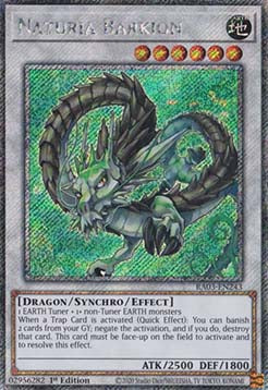 Naturia Barkion (V.1 - Platinum Secret Rare) - Quarter Century Bonanza (Platinum Secret Rare) [RA03-243]
