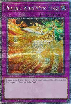 Phoenix Wing Wind Blast (V.2 - Quarter Century Secret Rare) - Quarter Century Bonanza (Quarter Century Secret Rare) [RA03-149]