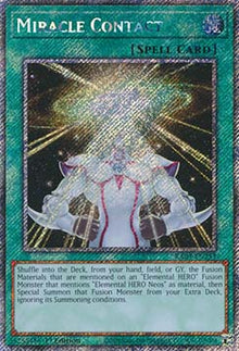 Miracle Contact (V.1 - Platinum Secret Rare) - Quarter Century Bonanza (Platinum Secret Rare) [RA03-253]