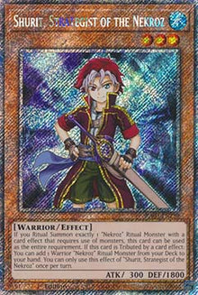 Shurit, Strategist of the Nekroz (V.1 - Platinum Secret Rare) - Quarter Century Bonanza (Platinum Secret Rare) [RA03-259]