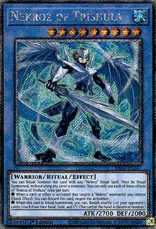 Nekroz of Trishula (V.1 - Platinum Secret Rare) - Quarter Century Bonanza (Platinum Secret Rare) [RA03-261]