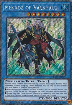 Nekroz of Valkyrus (V.1 - Platinum Secret Rare) - Quarter Century Bonanza (Platinum Secret Rare) [RA03-263]