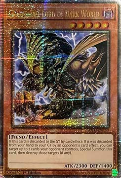 Goldd, Wu-Lord of Dark World (V.2 - Quarter Century Secret Rare) - Quarter Century Bonanza (Quarter Century Secret Rare) [RA03-159]