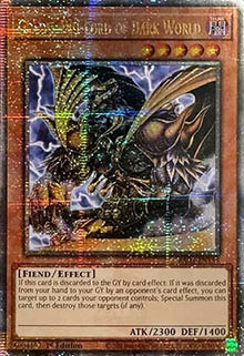 Goldd, Wu-Lord of Dark World (V.2 - Quarter Century Secret Rare) - Quarter Century Bonanza (Quarter Century Secret Rare) [RA03-159]