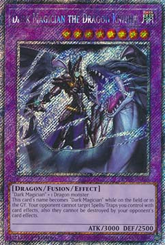 Dark Magician the Dragon Knight (V.1 - Platinum Secret Rare) - Quarter Century Bonanza (Platinum Secret Rare) [RA03-268]