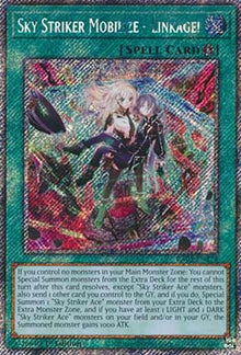 Sky Striker Mobilize - Linkage! (V.1 - Platinum Secret Rare) - Quarter Century Bonanza (Platinum Secret Rare) [RA03-274]