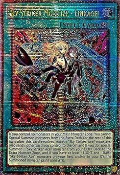 Sky Striker Mobilize - Linkage! (V.2 - Quarter Century Secret Rare) - Quarter Century Bonanza (Quarter Century Secret Rare) [RA03-274]