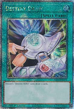 Destiny Draw (V.2 - Quarter Century Secret Rare) - Quarter Century Bonanza (Quarter Century Secret Rare) [RA03-173]