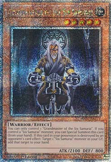 Grandmaster of the Six Samurai (V.2 - Quarter Century Secret Rare) - Quarter Century Bonanza (Quarter Century Secret Rare) [RA03-174]