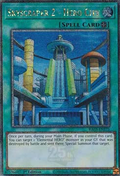 Skyscraper 2 - Hero City (V.2 - Quarter Century Secret Rare) - Quarter Century Bonanza (Quarter Century Secret Rare) [RA03-175]