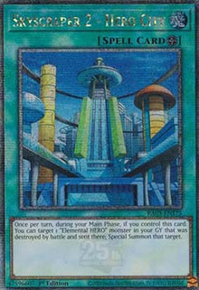 Skyscraper 2 - Hero City (V.2 - Quarter Century Secret Rare) - Quarter Century Bonanza (Quarter Century Secret Rare) [RA03-175]